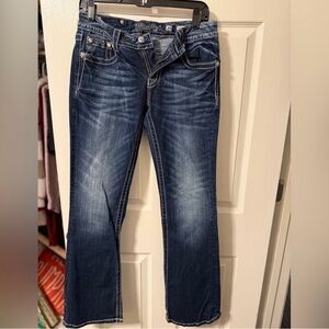 Miss Me Dark Jeans size 29, inseam 32